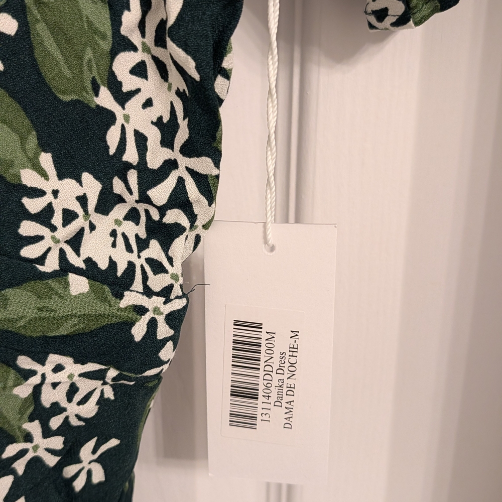 Reformation Green Floral Maxi Dress - Picture 6 of 7